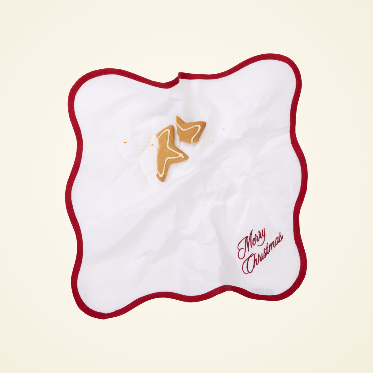 North Pole Napkin - Merry Christmas (Set of 4) Wine - Buy Napkins Online at FRANKY'S
