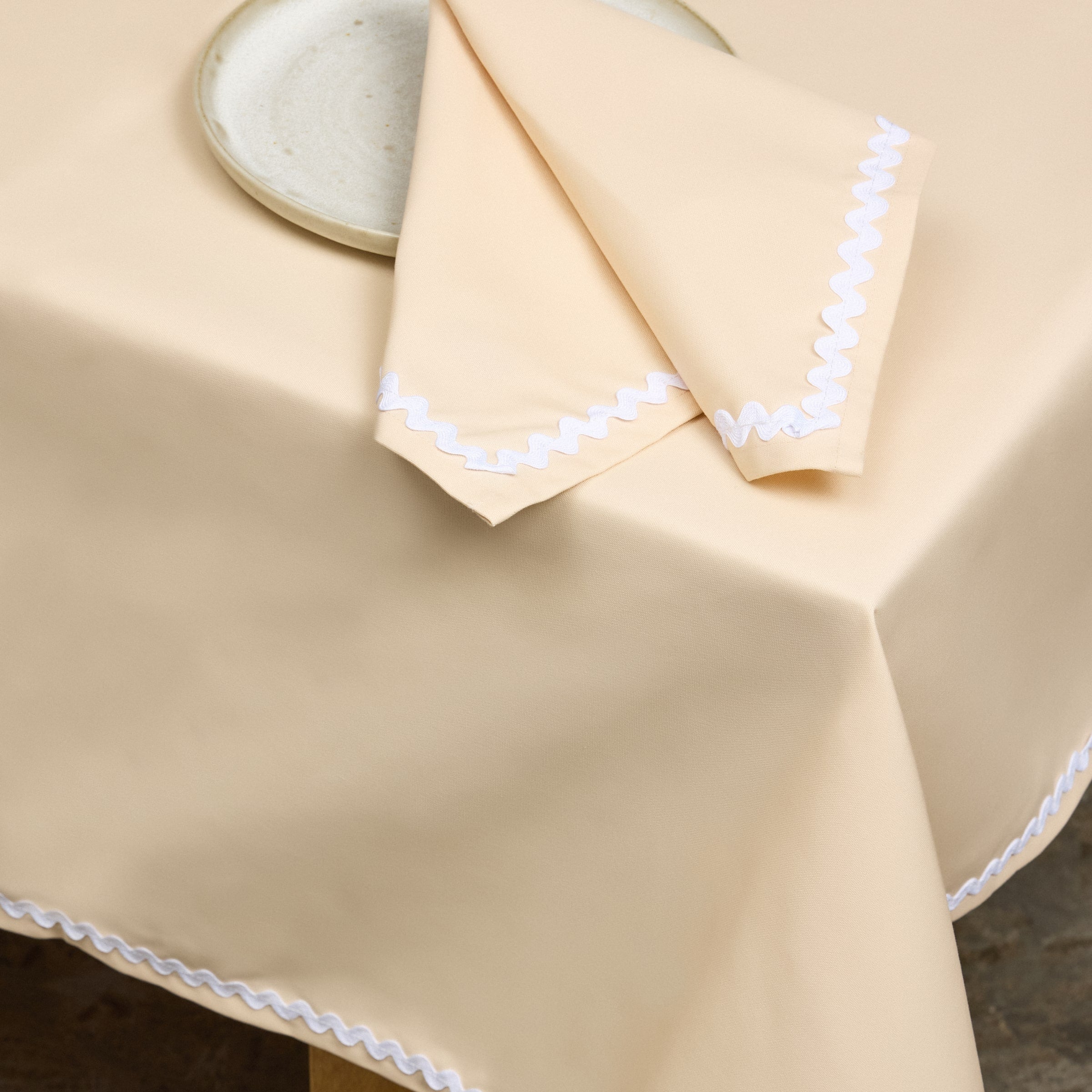 Portsea Linen Set - Beige - Buy Table Linen Sets Online at FRANKY'S