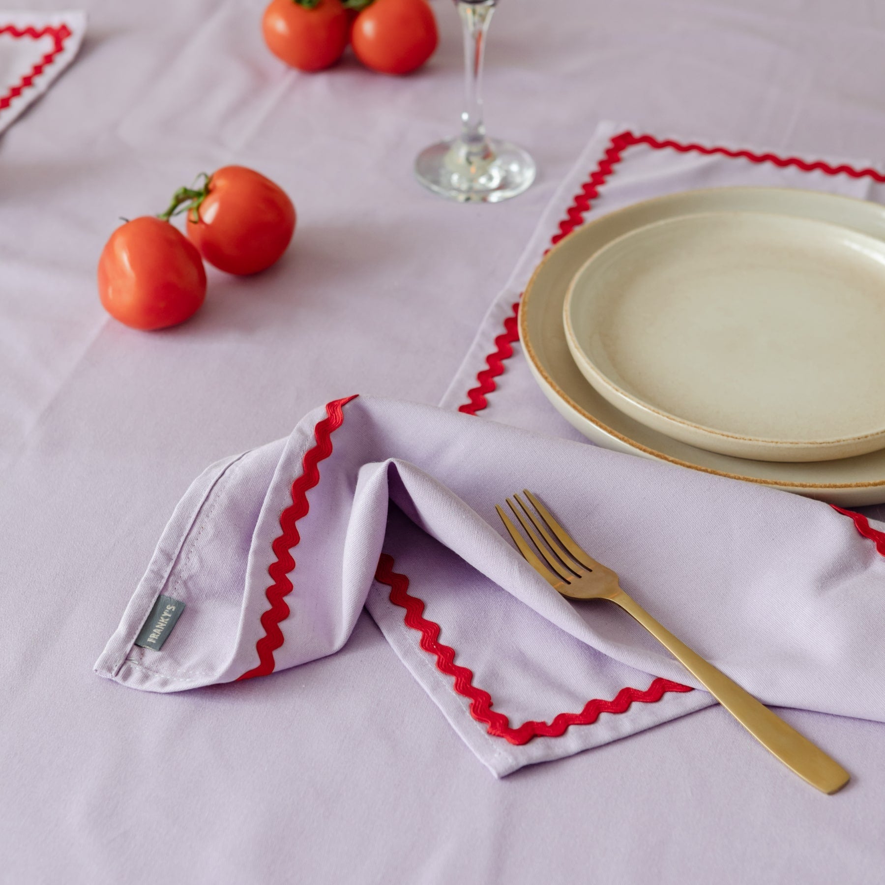 Portsea Linen Set - Lilac - Buy Table Linen Sets Online at FRANKY'S