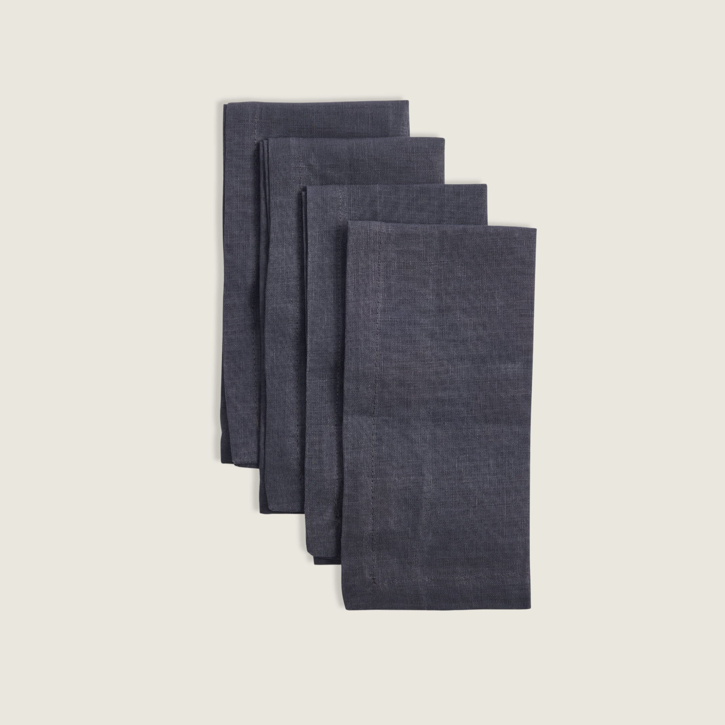 Prado Linen Napkins (Set of 4) Navy - Buy Napkins Online at FRANKY'S