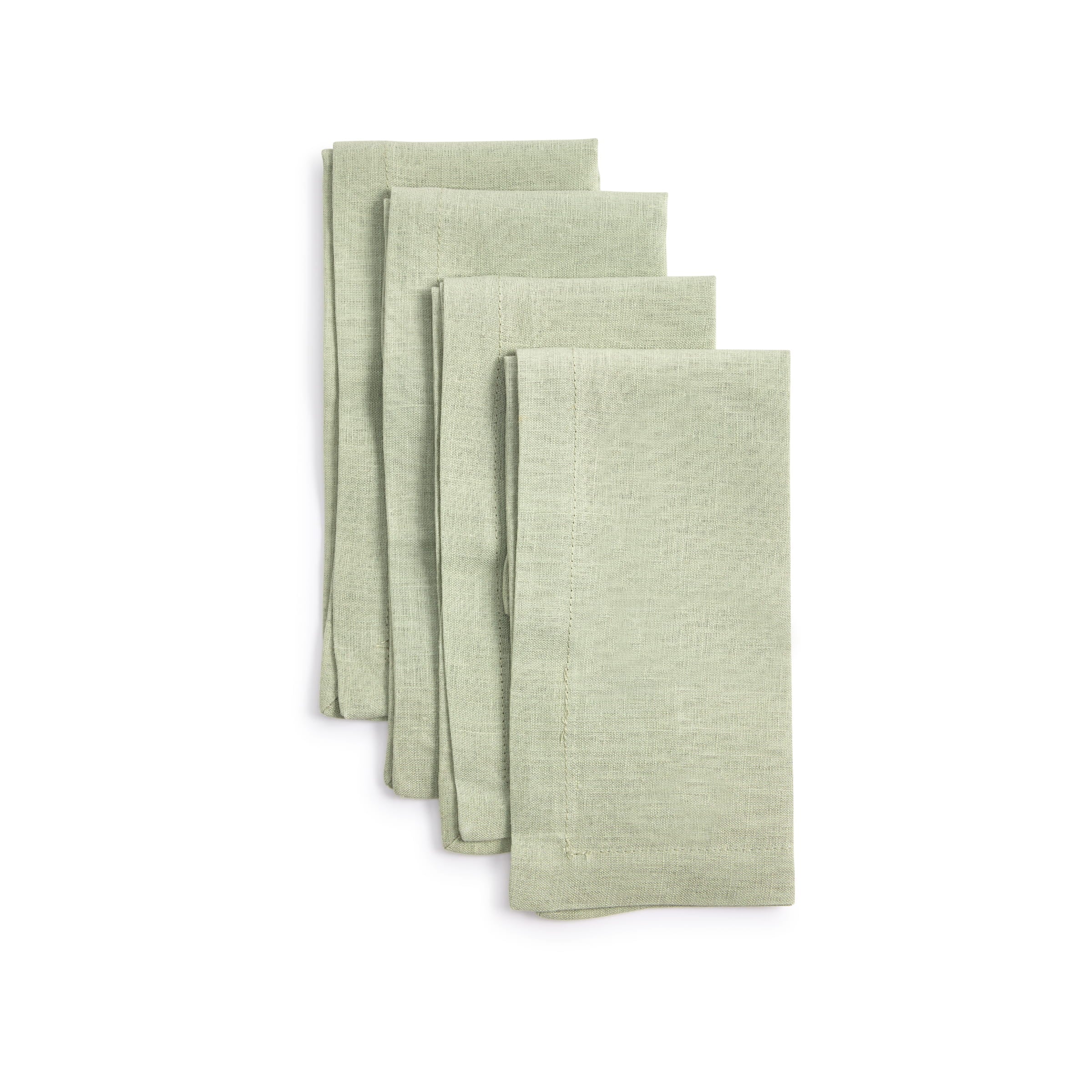 Prado Linen Napkins (Set of 4) Sage Green - Buy Napkins Online at FRANKY'S