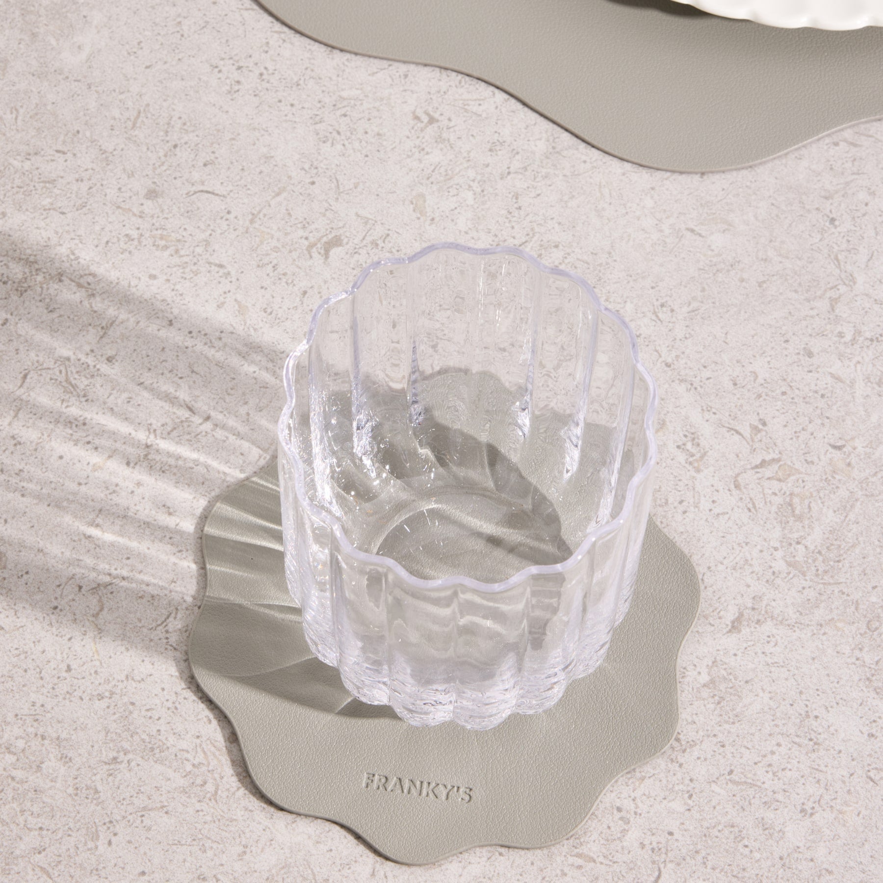 Seville Pearl Grey Coaster - Buy Coasters Online at FRANKY'S