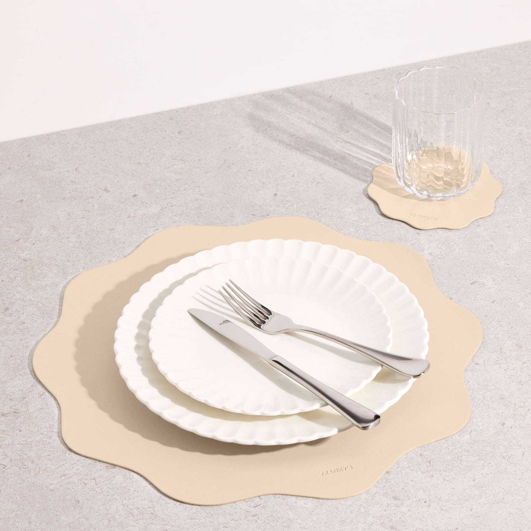 Seville Beige Placemat - Buy Placemats Online at FRANKY'S