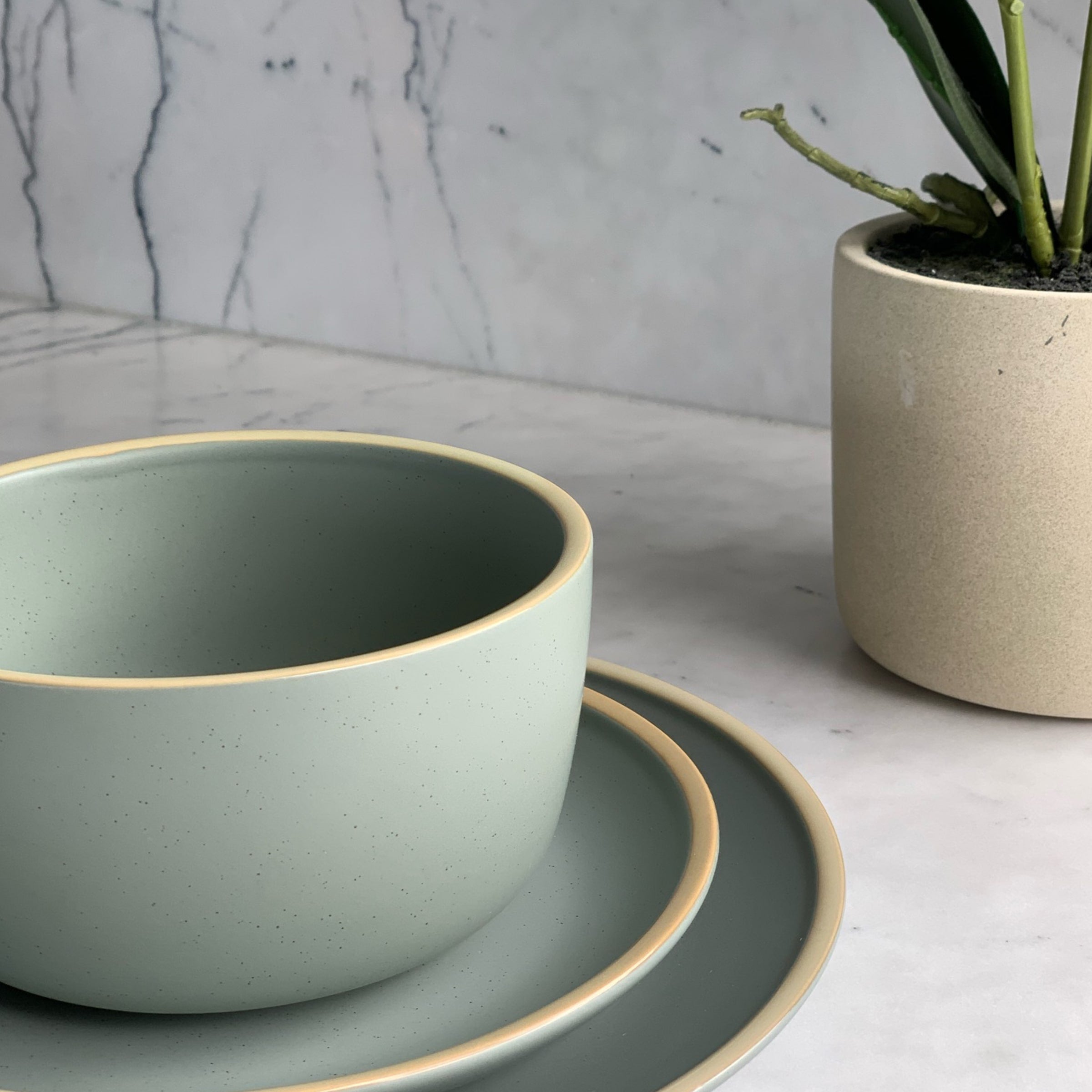 Hall Dinner Bowl - Green - Buy Bowls Online at FRANKY'S
