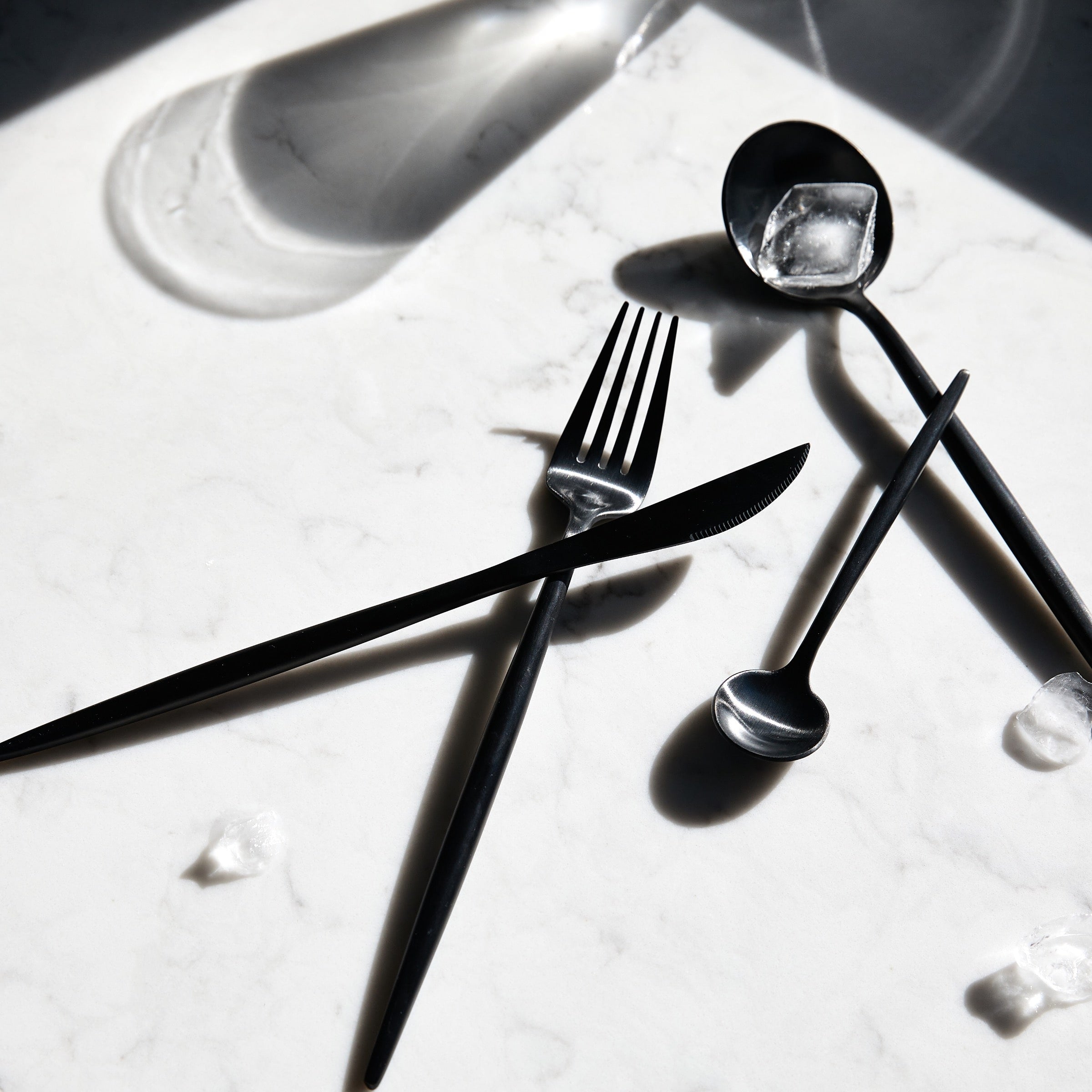 Peru Cutlery Set - Black - Buy Flatware Sets Online at FRANKY'S