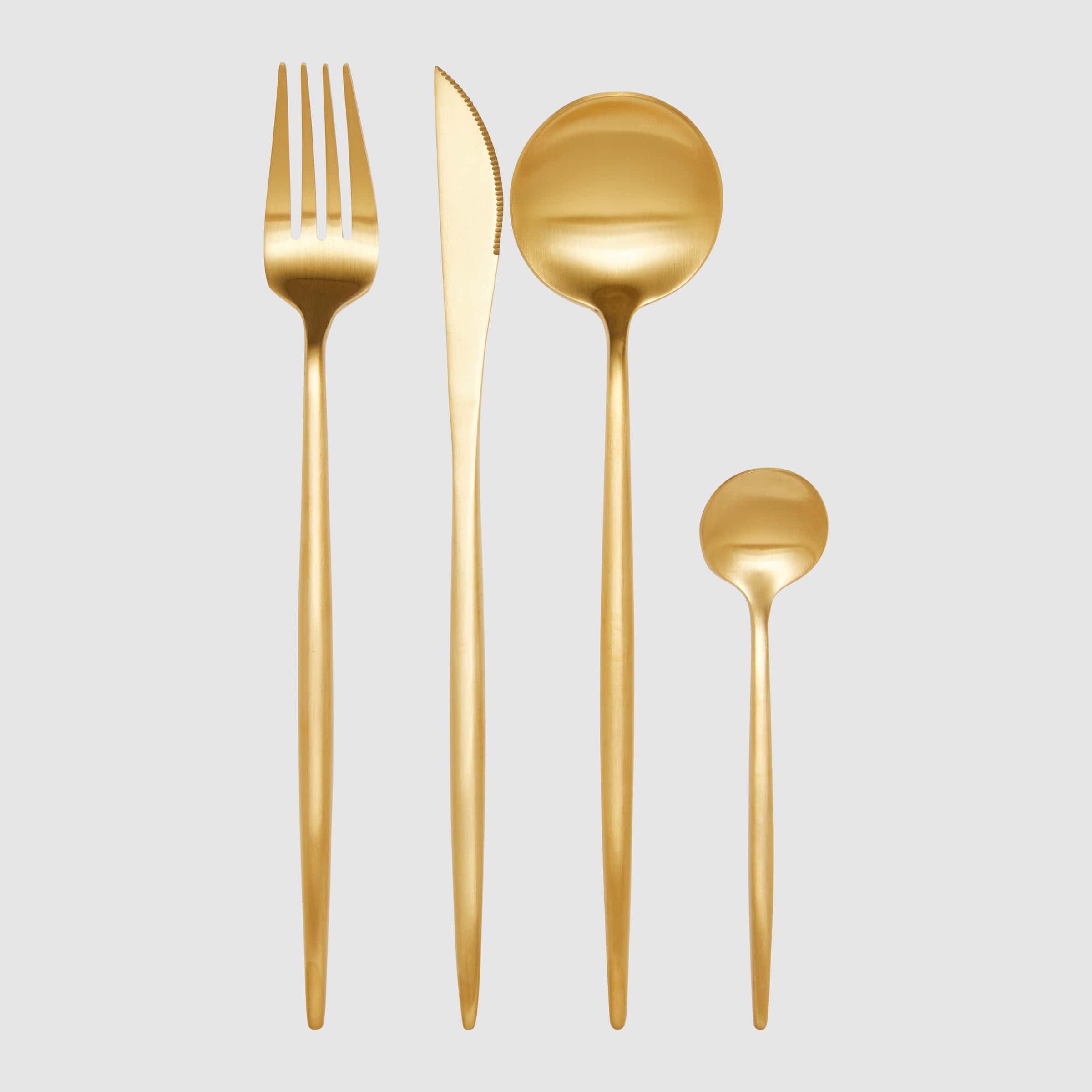 Peru Cutlery Set - Gold - Buy Flatware Sets Online at FRANKY'S