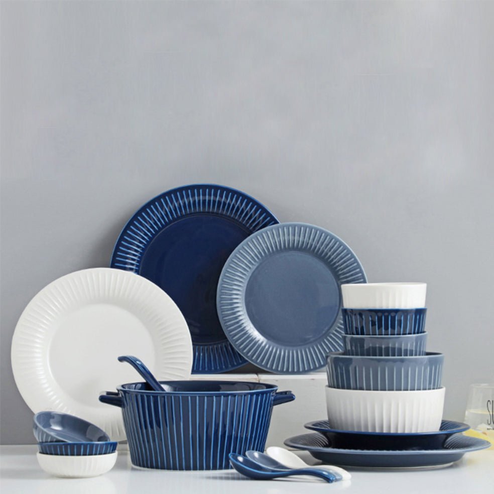 Sanda Dinner Bowl - Blue Grey - Buy Bowls Online at FRANKY'S