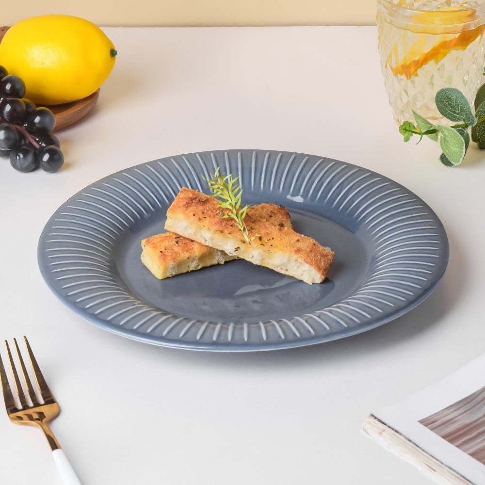 Sanda Dinner Plate - Blue Grey - Buy Plates Online at FRANKY'S
